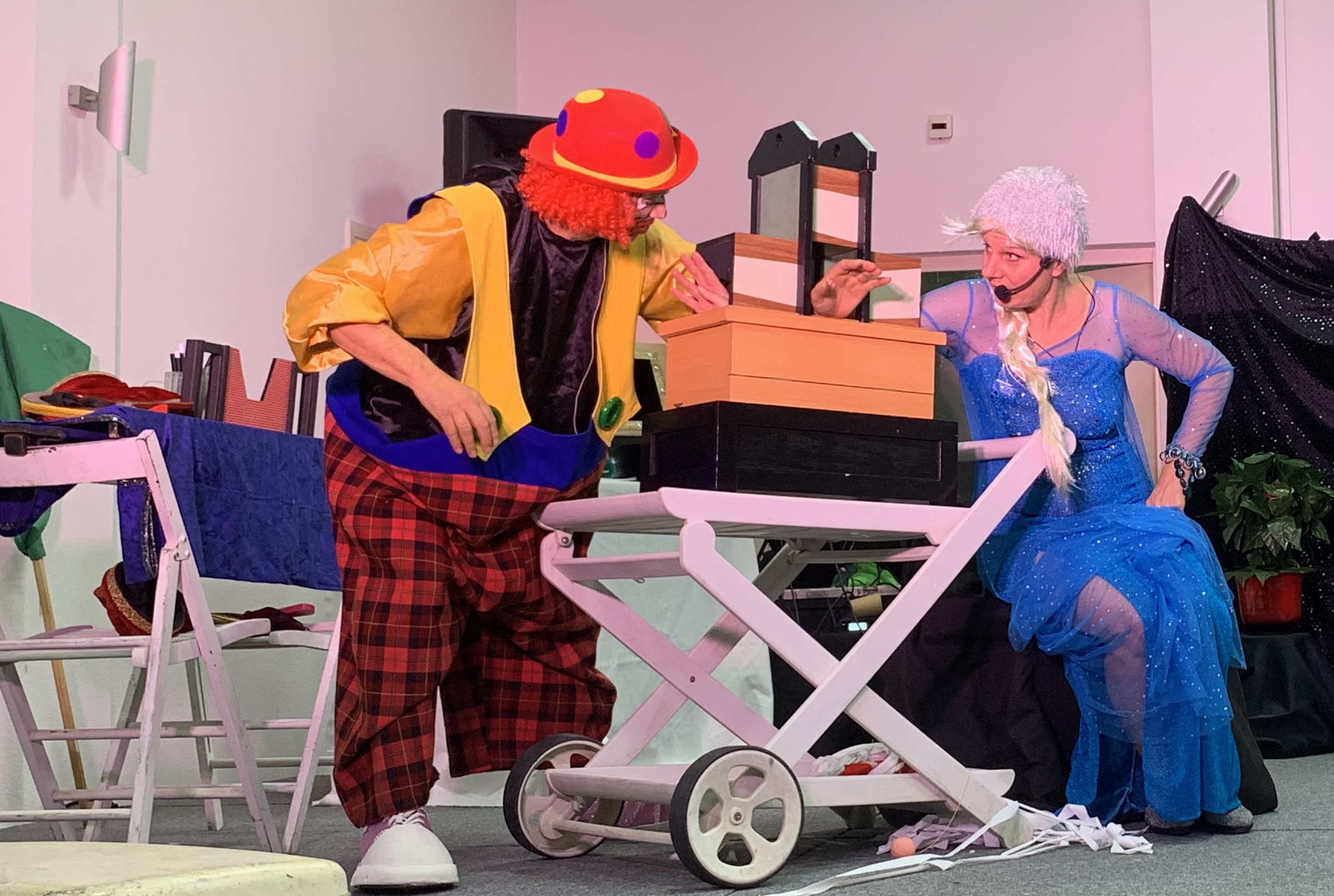 Image du spectacle de magie comique
